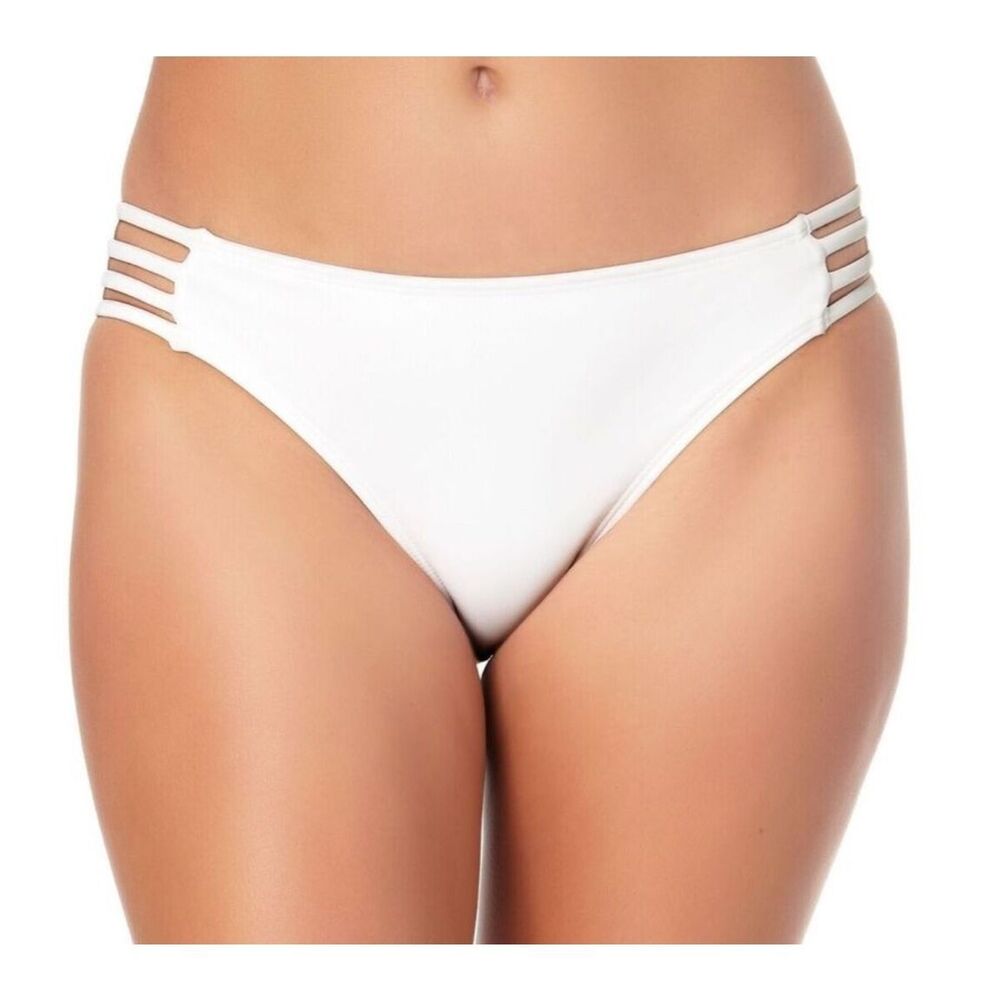California Waves White Bikini Bottom